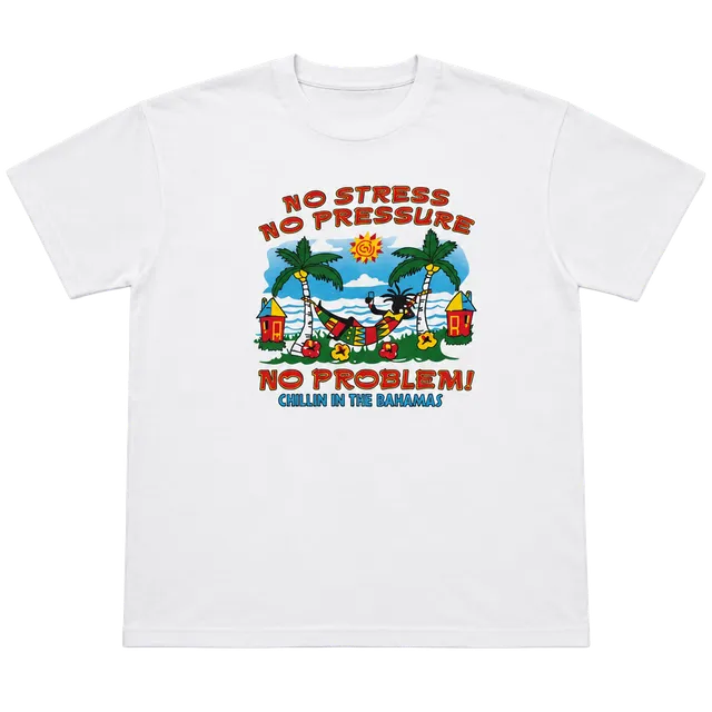 Thriller Banana No Stress T-Shirt Size XXL White