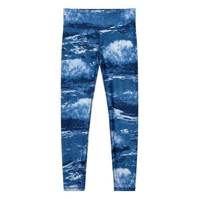 Danskin Athletic Leggings Size S/P (4-6) Blue