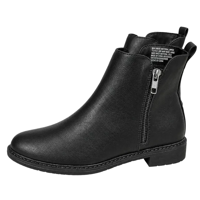 Universal Thread Ankle Boots Size 6 Black