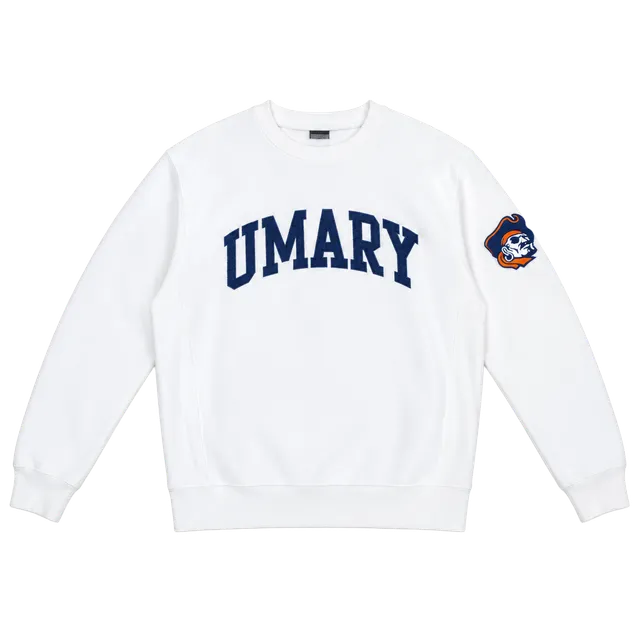 Signature Sportswear University of Mary Sweatshirt Size S White