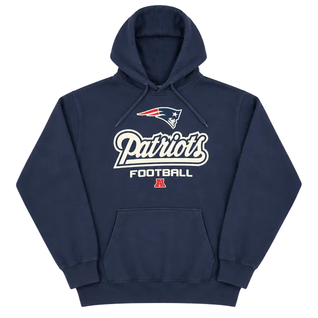 NFL Team Apparel New England Patriots Hoodie Blue