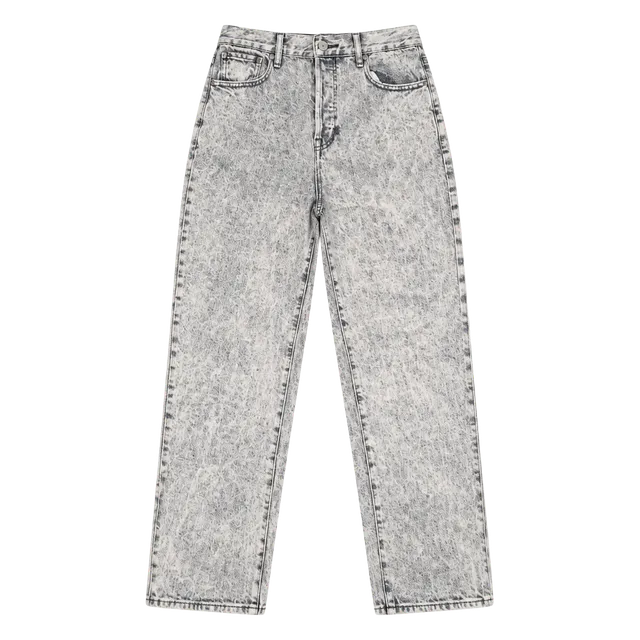 PacSun Acid Wash Straight Leg Jeans Gray