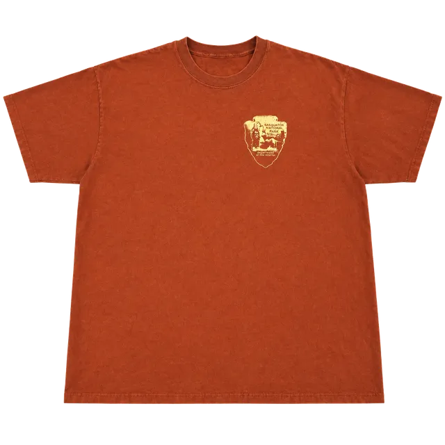 Vintage Y2K Champion Sasquatch National Park T-Shirt XXXL Rust Brown Graphic