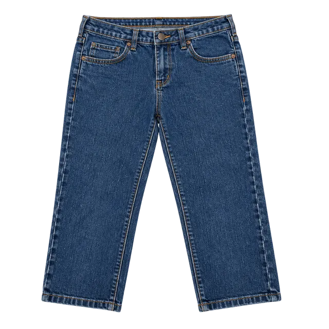 Hybrid & Company Jeans Size 7 Blue Denim Cropped Capris Q22881