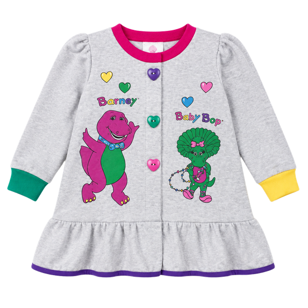 Barney Dress Size 2T Vintage 1992 The Lyons Group Baby Bop