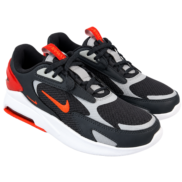 Nike Air Max Bolt Black Crimson White Sneakers 4Y