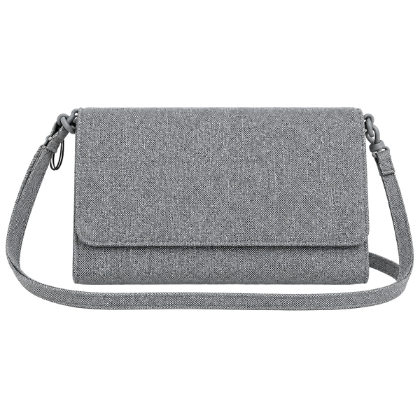 NWT Vera Bradley Lighten Up Wallet Crossbody Medium Heather Gray Bag