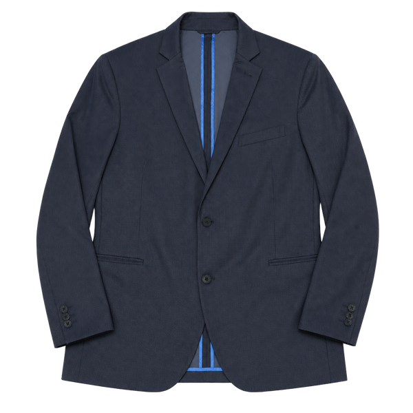 Twillory Performance Blazer Men Gray 4-Way Stretch Cooling Tech Travel Fall 46L