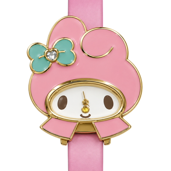 Sanrio My Melody Watch Japan import Hello Kitty Pink Band RARE Very Good