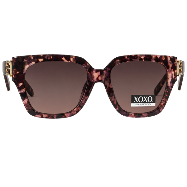 Xoxo Tortoise Gold Chain Sunglasses Nwt 280