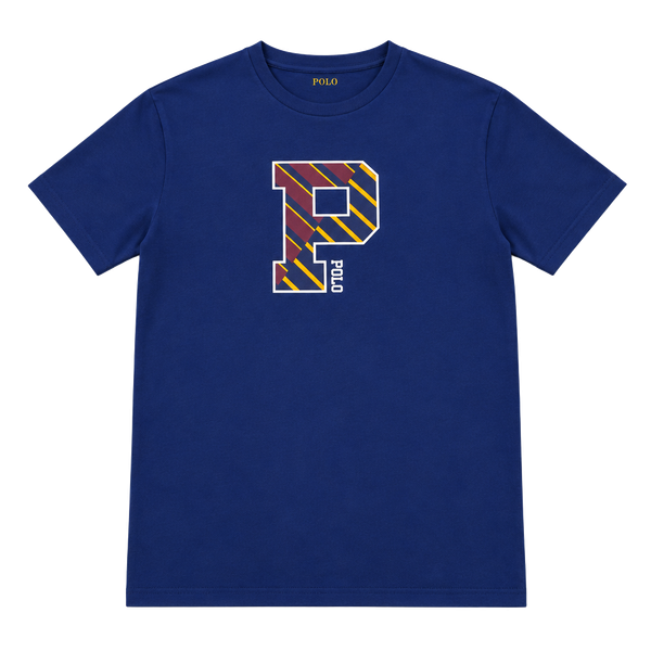 Polo Ralph Lauren Blue P-Patch Graphic T-Shirt Boys Size 18