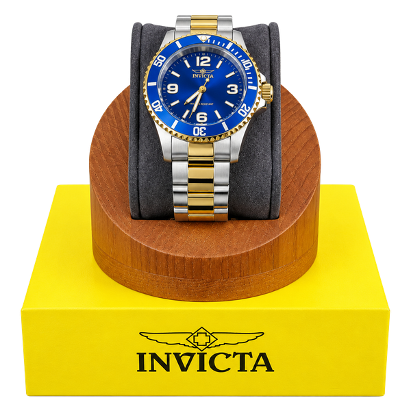 Invicta Specialty Watch 40mm Two-Tone Blue Dial
