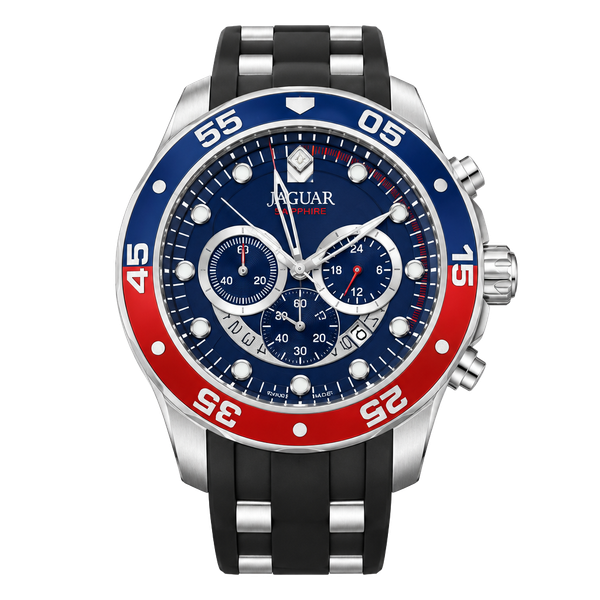 Invicta Pro Diver Chronograph Watch Blue Dial Pepsi Bezel
