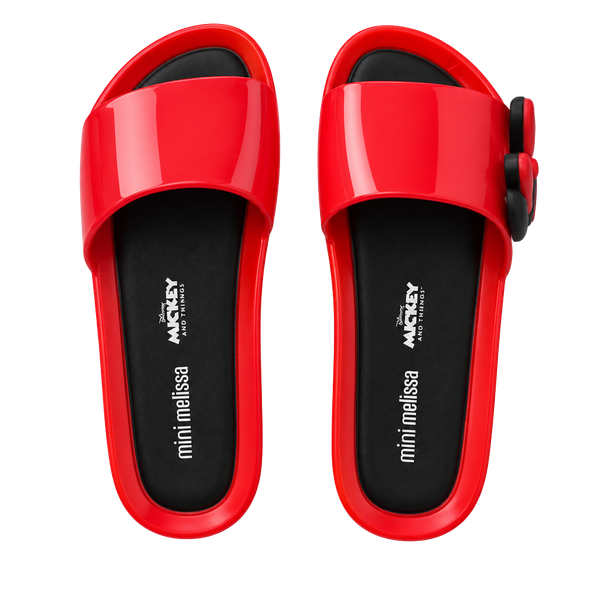 Melissa Minnie Mouse Red Slides Size 2