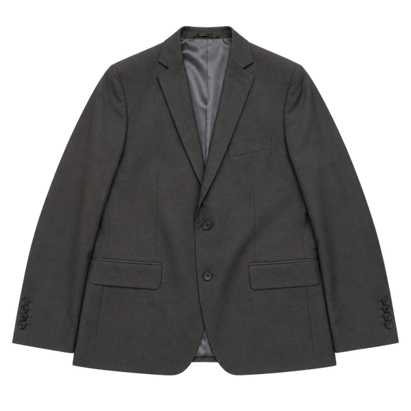 J.M. Haggar Men's Slim Fit Gray Suit Jacket 42S Blazer