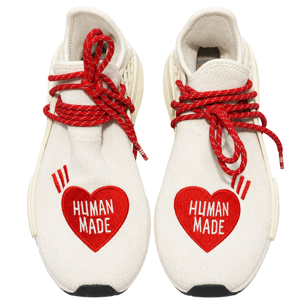 Adidas NMD Hu Pharrell x Human Made Size 10.5 White Red used