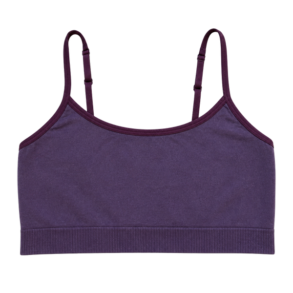 PINK Victoria's Secret Seamless Unlined Bralette Purple Size M