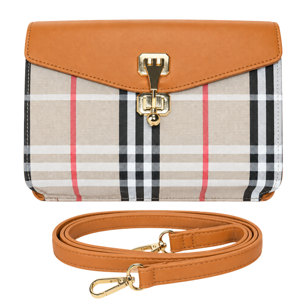 Loulu Berry Collection Crossbody Purse Handbag With Shoulder Strap