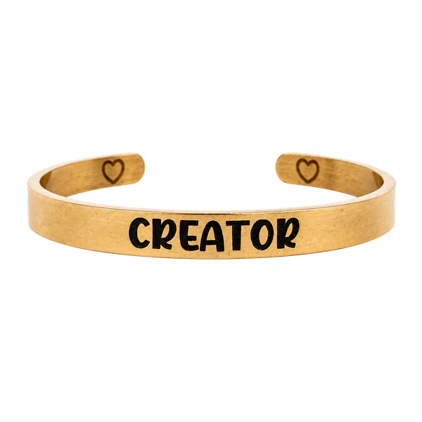 Alisa Michelle Creator Cuff Bracelet Rose Gold Look What I Am Making