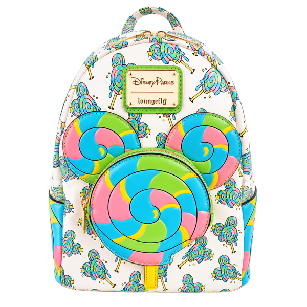 Disney Parks Loungefly Disney Eats Mickey Mouse Lollipop Mini Backpack New