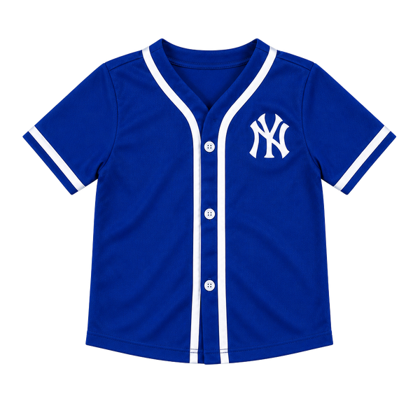 MLB New York Yankees Youth Baseball Jersey Blue