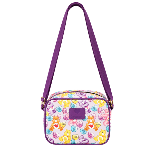 Loungefly Care Bears Valentine's Day Hearts Crossbody Bag