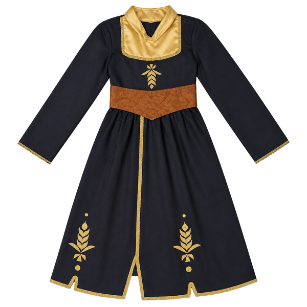 Disney Anna Frozen 2 Adventure Dress Size 4-6X Costume
