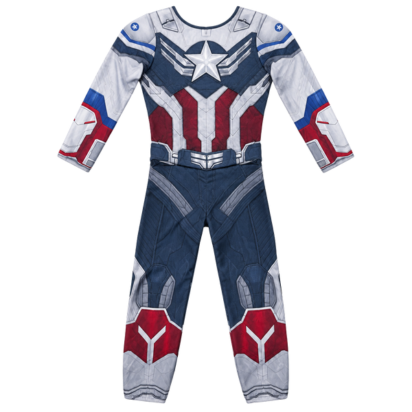 Marvel Avengers Endgame Captain America Quantum Realm Costume Size Youth Medium 8-10