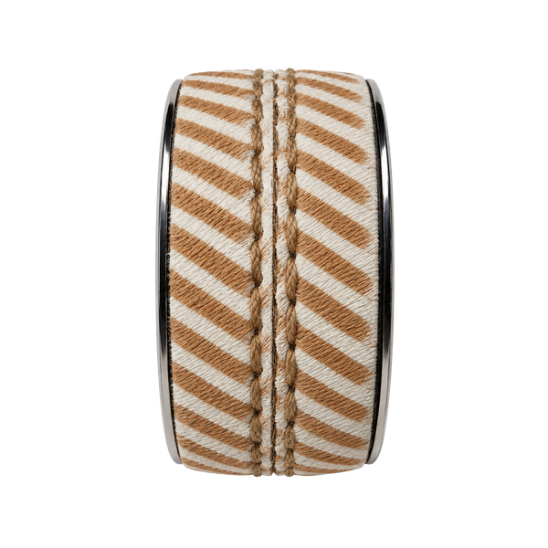 Tod's Calf Hair Cuff Bracelet Animal Print