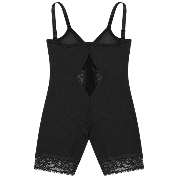 Rago Body Briefer Style 9070 Size 2XL Black Shapette Shapewear