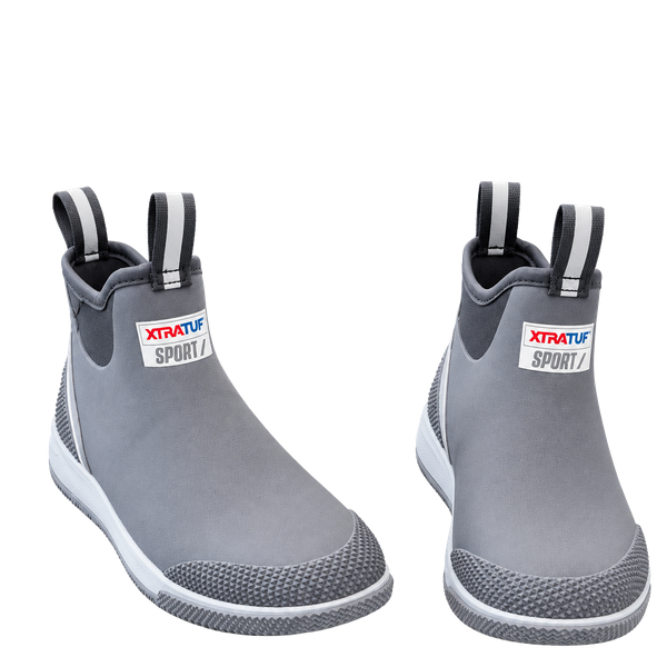 Xtratuf Ankle Deck Boot Sport Size 10 Gray