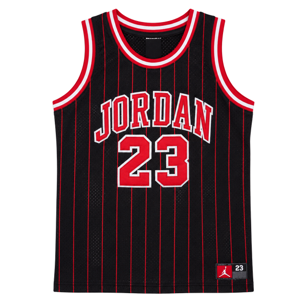 Vintage kids Jordan 23 Mesh Basketball Jersey Size L (12-13YRS) Black Red