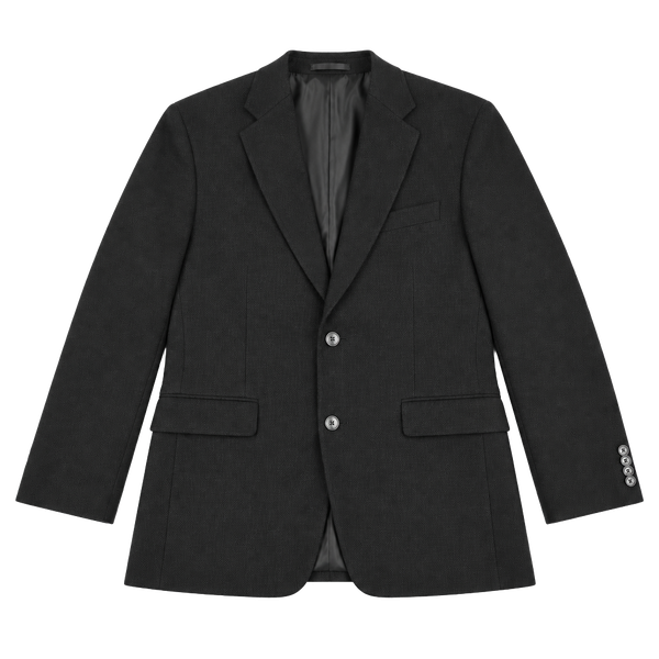 Jos. A. Bank Cashmere Blazer Size 44L Black Two Button Jacket Signature Series 