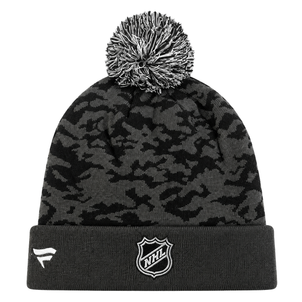 Fanatics Columbus Blue Jackets Military Appreciation Cuffed Knit Hat Pom