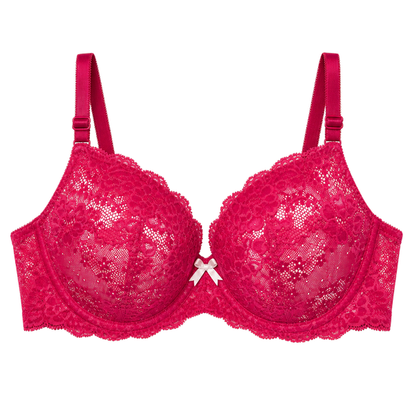 Victoria's Secret Dream Angels Lined Demi Bra 32DD Pink