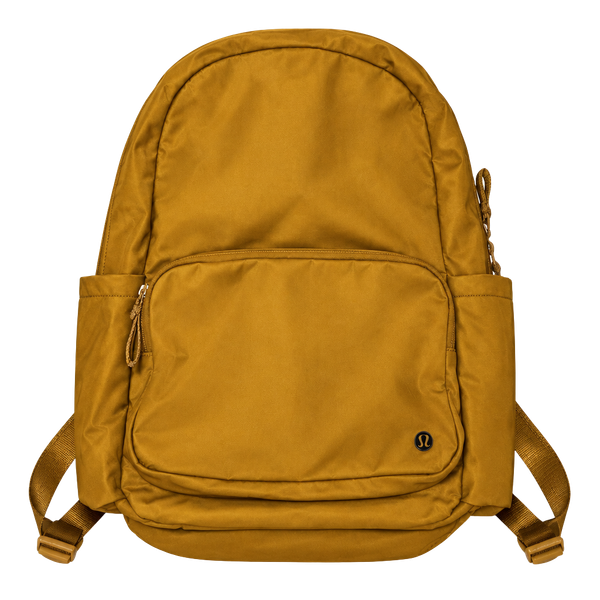 Lululemon Everywhere Backpack 22L O/S Gold Nylon