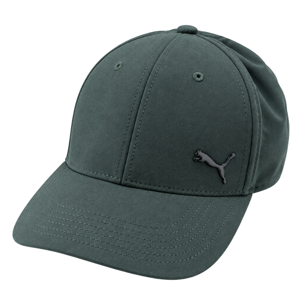 Puma Metal Cat Baseball Cap Size L/XL Green Stretch Fit