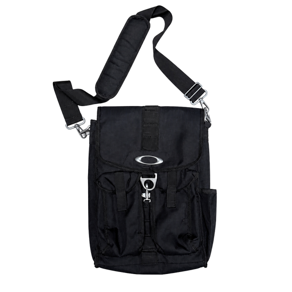 Oakley Dry Goods Vertical Shoulder Bag Black Tactical