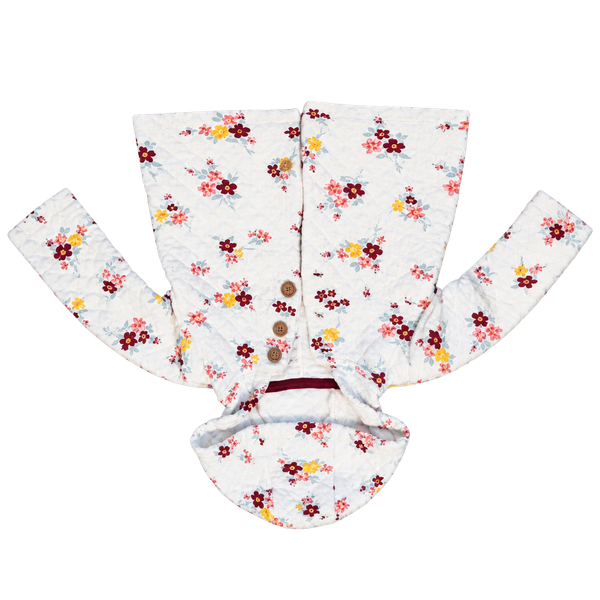 Carter's Quilted Floral Hooded Jacket Size 12M
