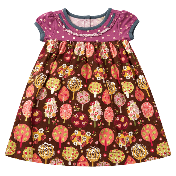 Matilda Jane Through The Trees Dress Size 12-18m Floral Brown