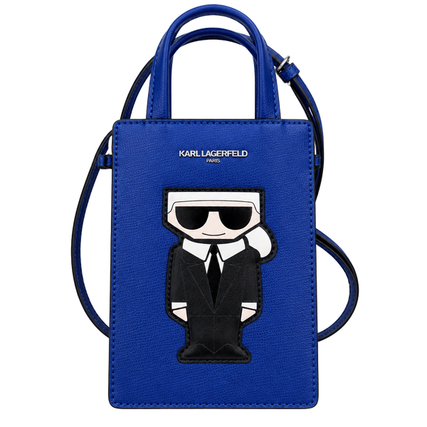 Karl Lagerfeld Paris Maybelle Crossbody Bag Blue