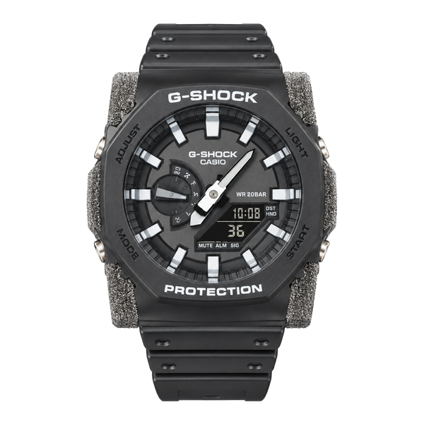 Casio G-Shock GA-2100 Black Resin Analog Digital Watch