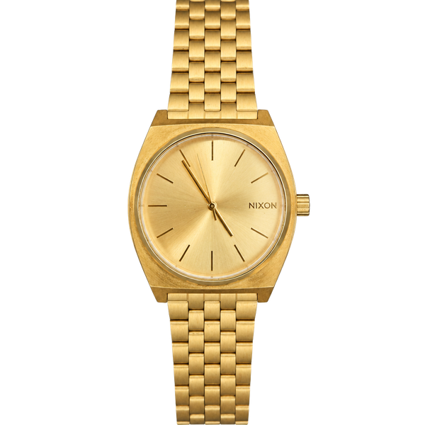 Nixon Time Teller Gold Watch Stainless Steel