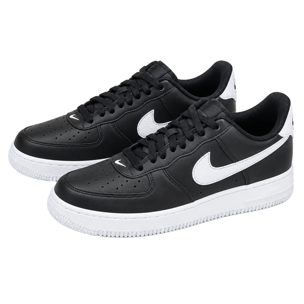 Nike Air Force 1 GS Size 6Y Black White Leather
