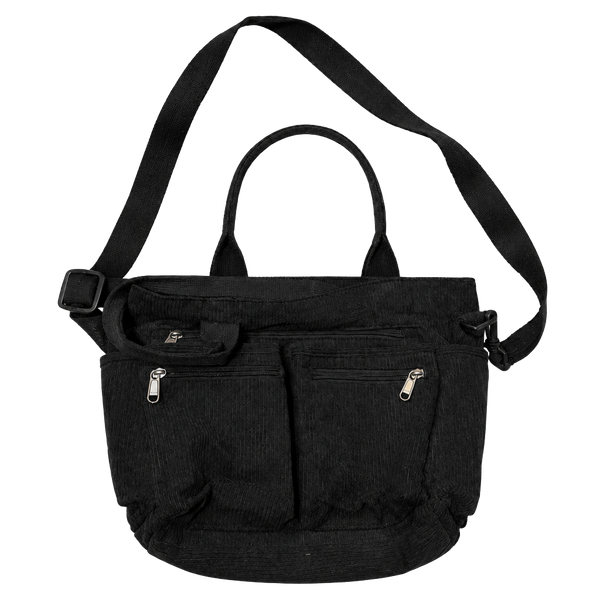 Griselda Corduroy Women's Tote Bag, Utility Crossbody Tote,