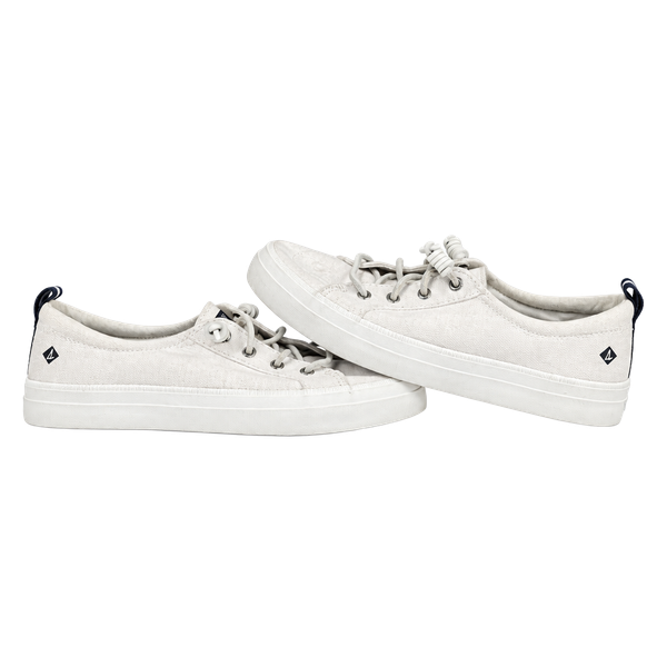 Sperry Crest Vibe Canvas Sneaker Size 7 White
