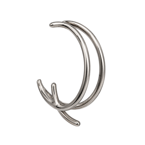 Body Bonita Double Hoop Nose Ring