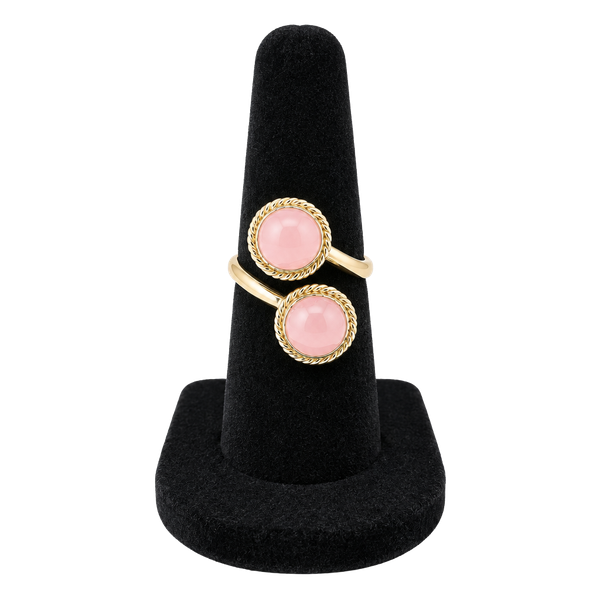 Pink Conch Ring- Esther White – ,