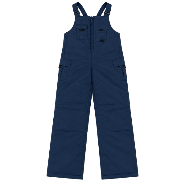 Arctic Quest Snow Bib Overalls Navy Blue