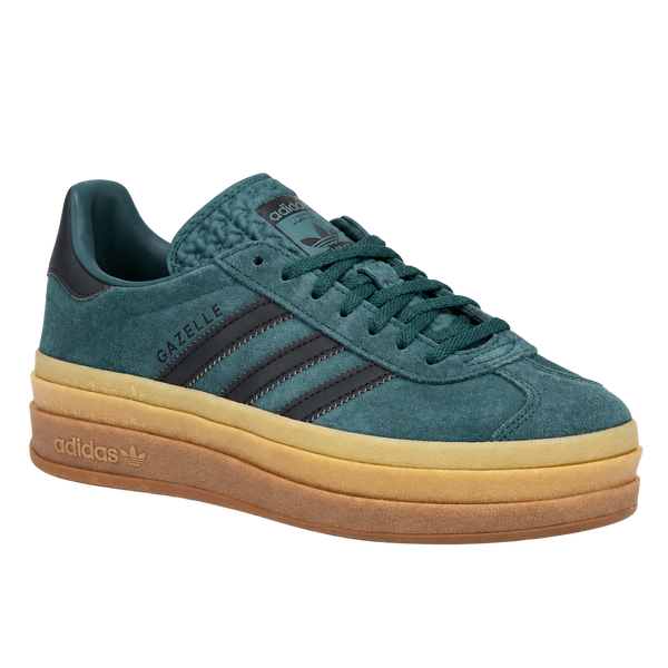 NEW Adidas Gazelle Bold Platform Sneakers Aurora Ivy Green Size 10